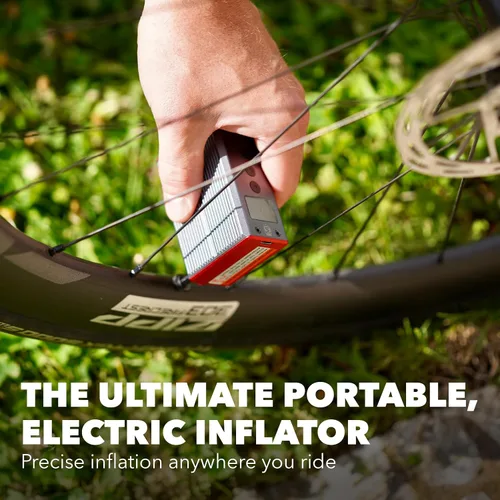 Miniatura 2 de SILCA ELETTRICO - Bomba eléctrica para bicicleta, bomba digital para neumáticos de bicicleta con apagado automático, recargable USB-C, ultraligera