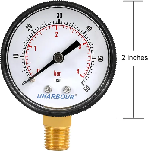 Miniatura 3 de Manómetro de Presión para Piscina, Manómetro de Presión para Filtro y Bomba de Piscina, Manómetro de Presión para Filtro de Piscina de Natación
