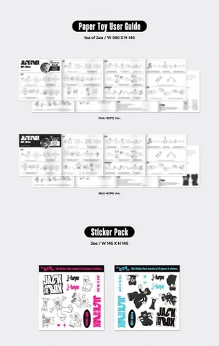 Miniatura 3 de [WEVERSE Early-Bird POB] J-Hope - Jack in The Box [Hope Edition] Álbum + Beneficio de preventa