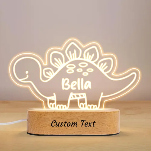 Miniatura 11 de Luz nocturna personalizada para niños pequeños, luz LED con nombre personalizado, baby shower, recién nacido, regalos de cumpleaños para recién
