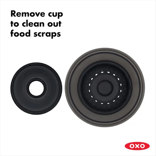 Miniatura 4 de OXO Good Grips - Tapón de colador para fregadero 2 en 1
