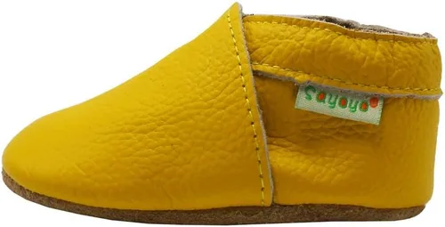 Miniatura 8 de SAYOYO Leather Infant Slippers Toddler Soft Sole Shoes First Walker Crib Shoes Baby Moccasins for Boys and Girls