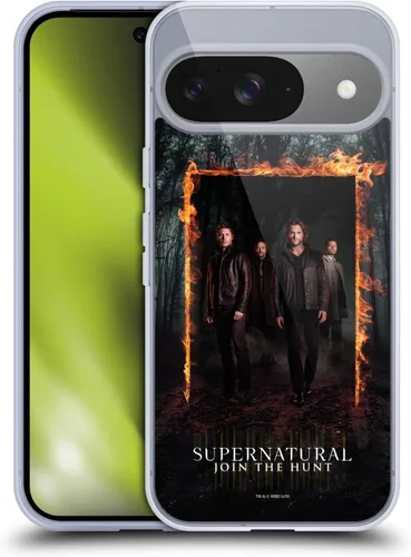 Miniatura 42 de Head Case Designs Supernatural Sam, Dean & Castiel Key Art - Funda de gel con licencia oficial [protección de grado militar] compatible con Google