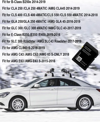 Miniatura 6 de La tarjeta SD de navegación más reciente reemplaza A2189068403, tarjeta de actualización de mapa para Mercedes Clase B B250e CLA 250 CLA 250 4MATIC