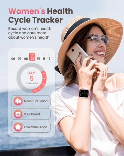 Miniatura 7 de Smart Watch for Women Men Fitness 1.85" Smart Watch with 30 Days+ Battery Life MakeRecive Call Heart Rate SpO2 Sleep Monitor 120+ Sport IP68