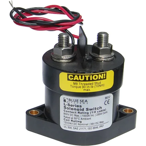 Blue Sea Systems 9012 Solenoide Switch Serie L 12-24V Beige