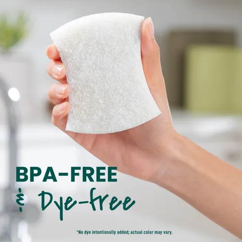 Miniatura 9 de Scotch-Brite Greener Clean - Esponja antiarañazos para limpieza, esponja para lavar platos, limpieza de cocina, rendimiento superior y fabricada