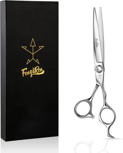 Miniatura 10 de Tijeras de corte de pelo de peluquero extremadamente afiladas profesionales de alta gama Tijeras de peluquería para cabello 6 pulgadas tijeras