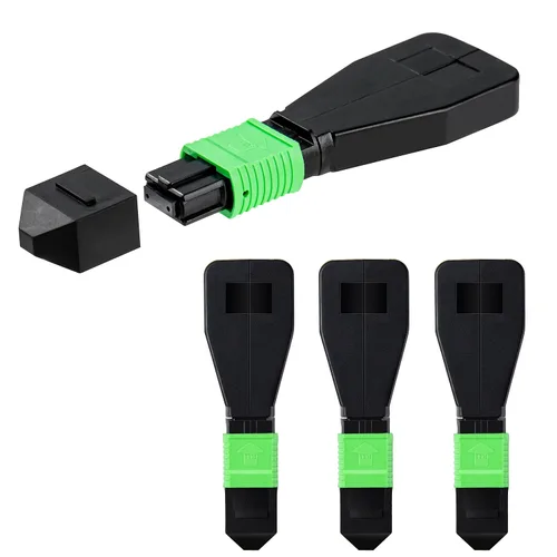 Miniatura 11 de GwliUni 4 unids OM3 Loopback Plug Tester Multimodo LC-UPC Fibra óptica Duplex Cable Adaptador 50/125