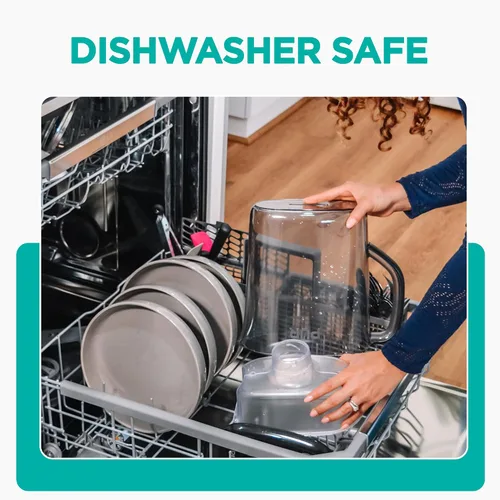 Miniatura 7 de PUR Plus jarra de filtro de agua de 7 tazas, limpiador, agua de gran sabor, apta para lavavajillas, potente, filtración que reduce el plomo, diseño