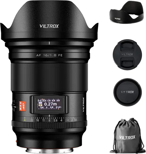 Miniatura 20 de VILTROX AF 0.984 in F1.7 Air E Lente para Sony E Mount, f/1.7 Gran Apertura APS-C Auto Focus Prime Lente Compatible con Sony E-Mount Cámaras sin