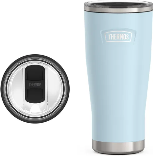 Miniatura 26 de THERMOS ICON SERIES, vaso de acero inoxidable con cierre deslizante, 18 onzas, carmesí