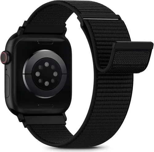 Miniatura 11 de Nylon Loop Sport Band Compatible with Apple Watch Bands 38mm 40mm 41mm 42mm for Women Men, iWatch Wrist Straps for Se, Series 11 10 9 8 7