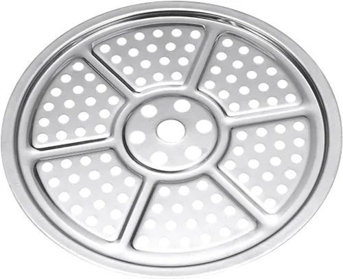 Miniatura 8 de ECYC Ltd Estante redondo de acero inoxidable para bandeja de vapor de 14 pulgadas, soporte de bandeja de vapor para olla a presión, estante de vapor