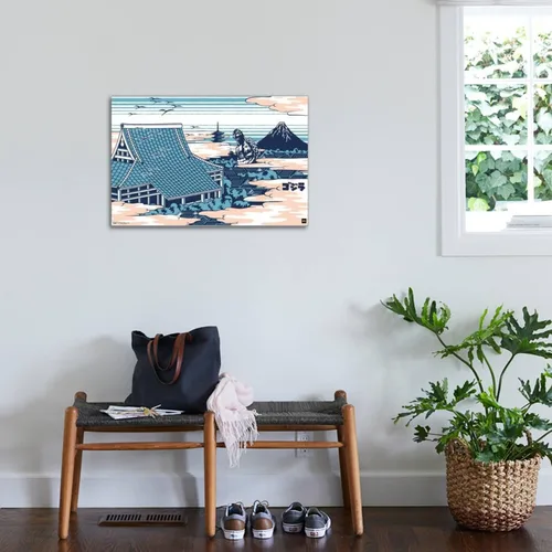 Miniatura 3 de Trends International Godzilla - Póster de pared en las nubes, 22.37 x 34.00 pulgadas, lienzo estirado