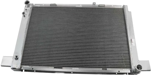 Miniatura 4 de Radiador de aluminio de 3 filas para 1994-2002 2001 Mercedes-Benz SL500 500SL 5.0L V8, radiador de repuesto, radiador de aluminio, radiadores
