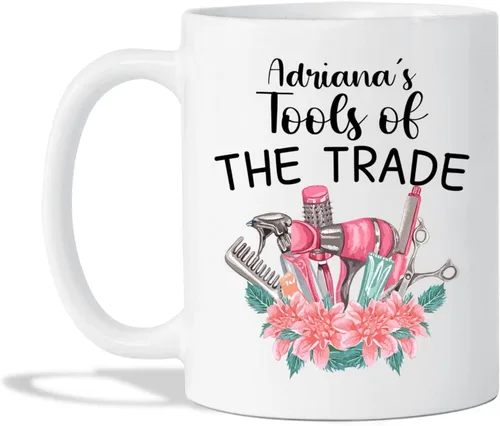 Miniatura 14 de Taza de peluquería, taza de café para peluquería, taza de café personalizada para estilista, taza con nombre personalizado Becomes A Hairstylist