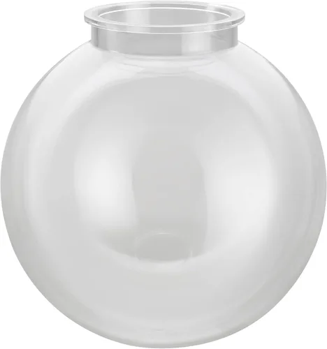 Miniatura 3 de Aspen Creative 28002-60-41, 8 pulgadas de acrílico transparente lámpara poste globo con 3-7/8" cuello
