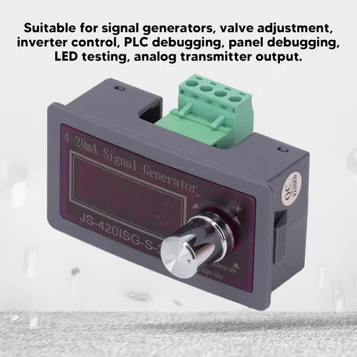 Miniatura 3 de Generador de 4 20mA, 4 20mA 0 10V Generador de voltaje de corriente con AMP y simulador analógico de voltaje de corriente de voltaje para ajuste
