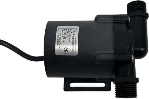 Miniatura 6 de SHYSKY DC55F-24160A 24VDC Pequeña Bomba de agua sin escobillas de eficiencia energética 80W 52.5 ft 52ft Lift 475GPH Bajo nivel de ruido