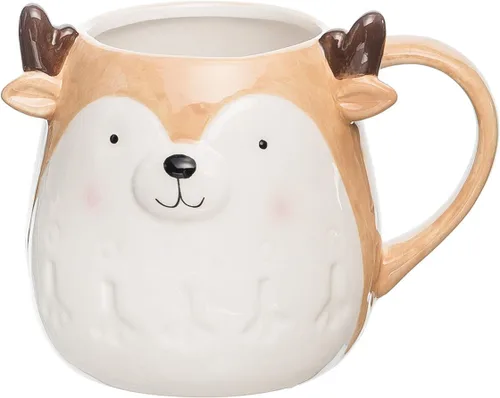 Miniatura 8 de C&F Home Taza de cerámica de café de Navidad con muñeco de nieve, 16 onzas, versátil té, chocolate caliente, Navidad, vacaciones de invierno, regalo