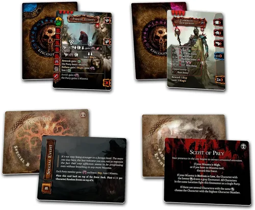 Miniatura 4 de Tainted Grail The Red Death Board Game EXPANSIÓN DE CAMPAÑA - Desafío de campaña avanzado con nueva historia y amenazas. Juego de estrategia, a