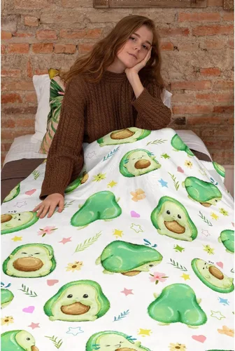 Miniatura 6 de Darani Manta de franela ligera y súper suave de aguacate, cálida y ligera, de 40 x 30 pulgadas, extra pequeña para cama de mascotas