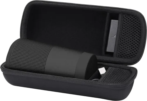 Miniatura 2 de co2CREA Funda rígida de repuesto para altavoz Bluetooth portátil Bose SoundLink Revolve Series II, carcasa negra