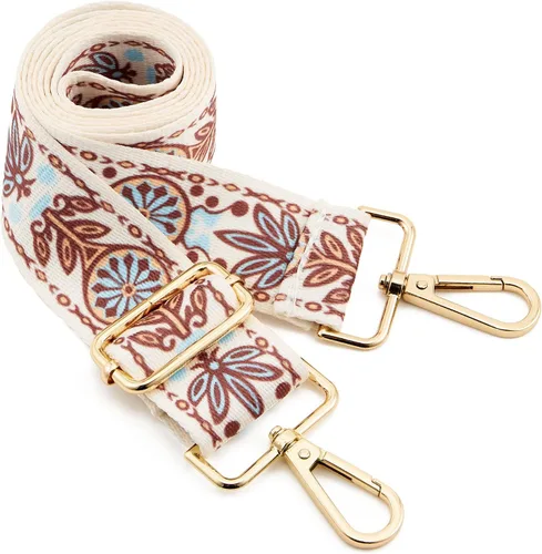 Miniatura 101 de ZOOEASS - Correa de repuesto para cartera, para colgar en el hombro o para cruzar, ancha y ajustable, de lona