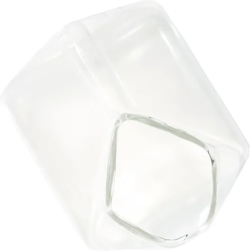 Miniatura 8 de Jarra de cartón de leche de vidrio lindo transparente Kawaii Milk Carton Cup Mini Creamer Jarra Contenedor de 12 onzas, 1 unidad