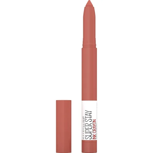 Miniatura 20 de Maybelline Super Stay Ink Crayon lápiz labial, lápiz labial mate con punta de precisión con sacapuntas integrado, larga duración de hasta 8 horas