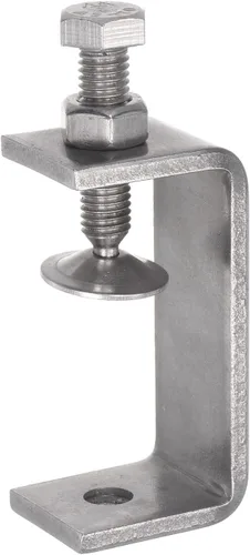 Miniatura 6 de uxcell Abrazadera en C de acero inoxidable con apertura de mandíbula de 5.512 in de ancho para carpintería Soldadura Edificio Montaje doméstico