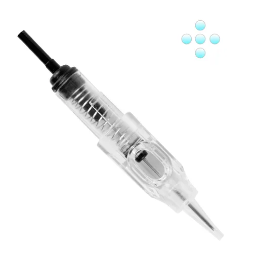Miniatura 7 de Chuse 1RL 10PCS tatuaje de embalaje desechable y agujas permanentes del maquillaje
