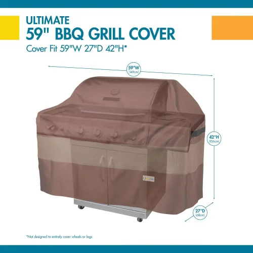 Miniatura 6 de Cobertor para barbacoas Duck Covers Ultimate., Marrón