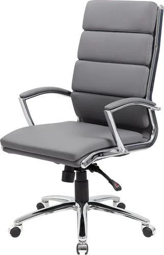 Miniatura 4 de Boss Office Products CaressoftPlus - Silla ejecutiva, color gris