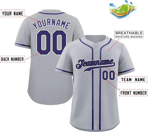 Miniatura 40 de Camisetas deportivas de jersey de béisbol personalizadas, nombre del equipo, número de logotipo, regalo para fanáticos adultos y jóvenes