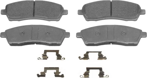 Miniatura 9 de Wagner QS ZX757 - Juego de pastillas de freno de disco, bordes biselados para paradas suaves y silenciosas, se adapta a Ford F-250 Super Duty
