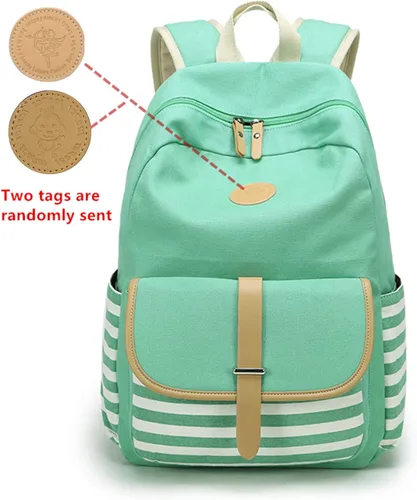 Miniatura 4 de Leaper - mochila escolar para niñas, mochila informal, bolsa de viaje con bolsillos laterales
