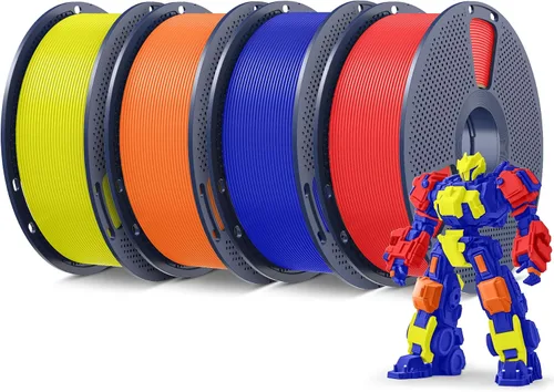 Miniatura 69 de SUNLU - Filamento PLA Plus para impresora 3D, 1.75 mm, bobina de 1 kg (2.2 lb), enrollado de forma ordenada, precisión dimensional ±0.02 mm