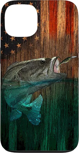 Miniatura 7 de iPhone 16 Largemouth Bass pesca pescadores caso