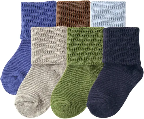 Miniatura 27 de Luvable Friends Conjunto de calcetines unisex para bebé recién nacido y bebé