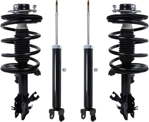 Miniatura 71 de Detroit Axle - Amortiguadores de puntales para Nissan Sentra 2007-2012 [Base S SL SR] Puntales delanteros completos con amortiguadores traseros