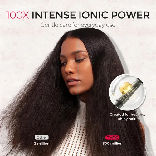 Miniatura 3 de TYMO Secador de pelo difusor, secador de pelo iónico de 300 millones con difusor y accesorio de peine para cabello rizado, secador profesional