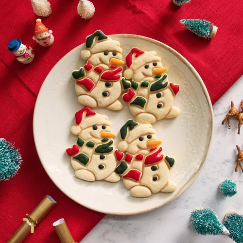 Miniatura 3 de Cortador de galletas de muñeco de nieve, 1 pieza - Bakerlogy