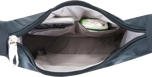 Miniatura 4 de Travelon Bolsa bandolera clásica antirrobo esencial, color negro