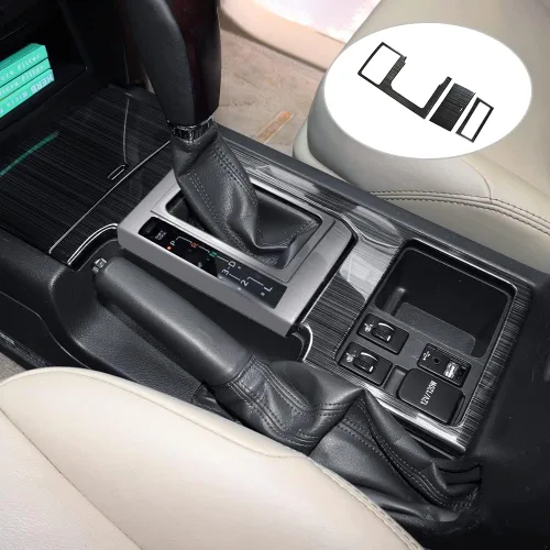 Miniatura 10 de Para Toyota Land Cruiser Prado 150 2010-2017 Accesorios de modificación decorativa interior Panel de caja de cambios central Lc150 Fj150