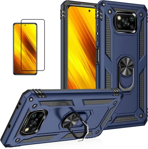 Miniatura 54 de Funda para Xiaomi redmi Note 12 Pro Plus 5G con protector de pantalla, soporte delgado protección militar a prueba de golpes Armor Defender Funda