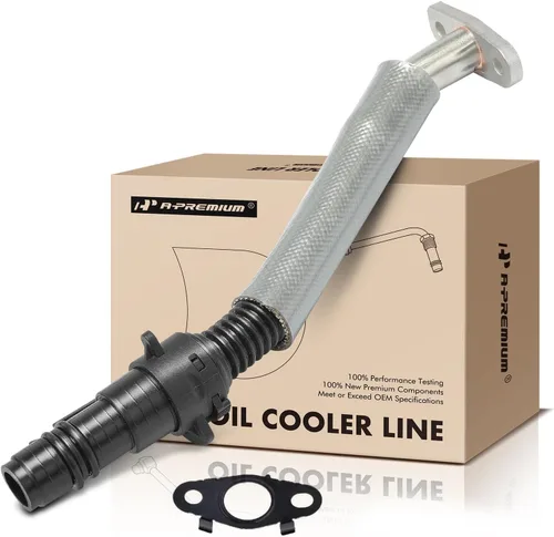 Miniatura 11 de A-Premium Tubo de tubo de alimentación de aceite turbocompresor compatible con vehículos Buick, Chevrolet - 1.4L - Encore 2013-2021, Cruze