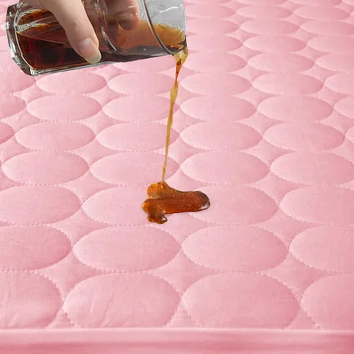 Miniatura 3 de Sábanas Protectoras de Colchón para Cuna Impermeables Paquete de 2, Funda Acolchada de Protector de Colchón para Cuna Ajustable para Colchón de Cama