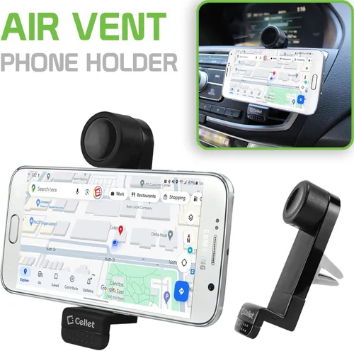 Miniatura 2 de Soporte universal para teléfono celular, soporte para teléfono con ventilación de aire para automóvil, compatible con iPhone 14 Pro Max Plus 13 12